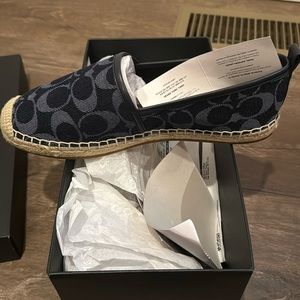 Coach 
Codi Espadrille In Signature Denim
